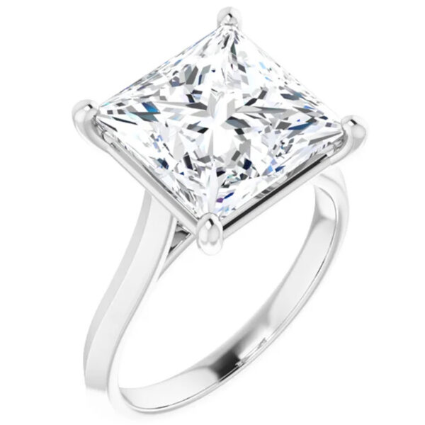 Makenzi 3 Carat Princess Lab Grown Diamond Engagement Ring