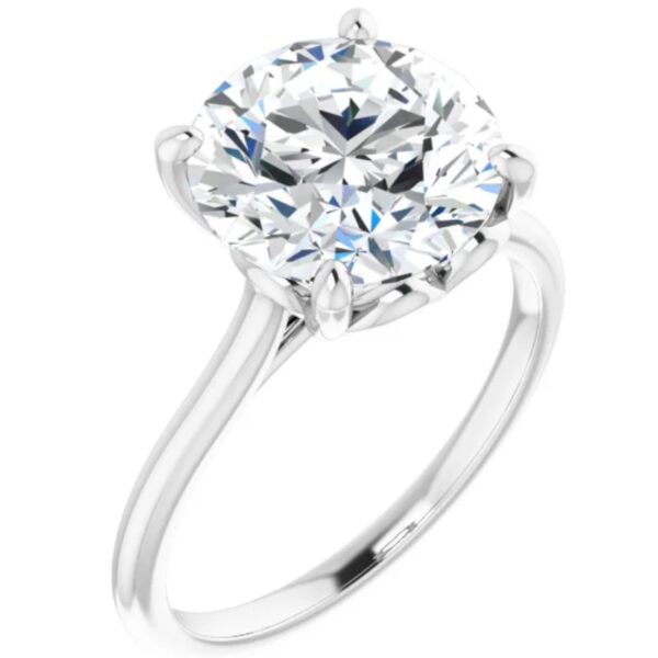 3 carat lab grown diamond engagement ring