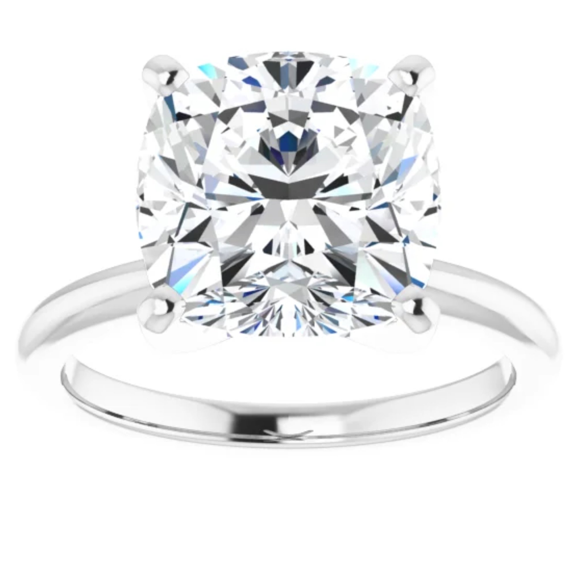 Unique 2 Carat Cushion Lab Grown Diamond Engagement Ring 1 Unique 2 Carat Cushion Lab Grown Diamond Engagement Ring