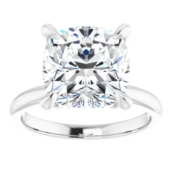 2 Carat Lab Grown Diamond Engagement Ring Cushion Cut