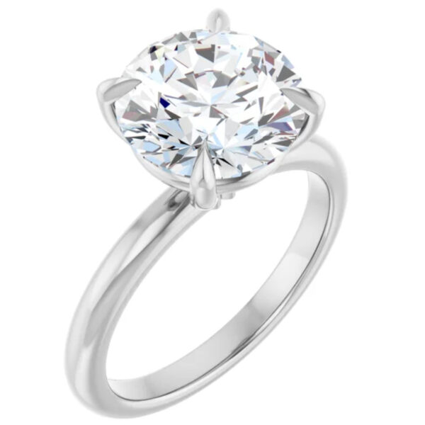 2 Carat Lab Grown Diamond Engagement Ring Round