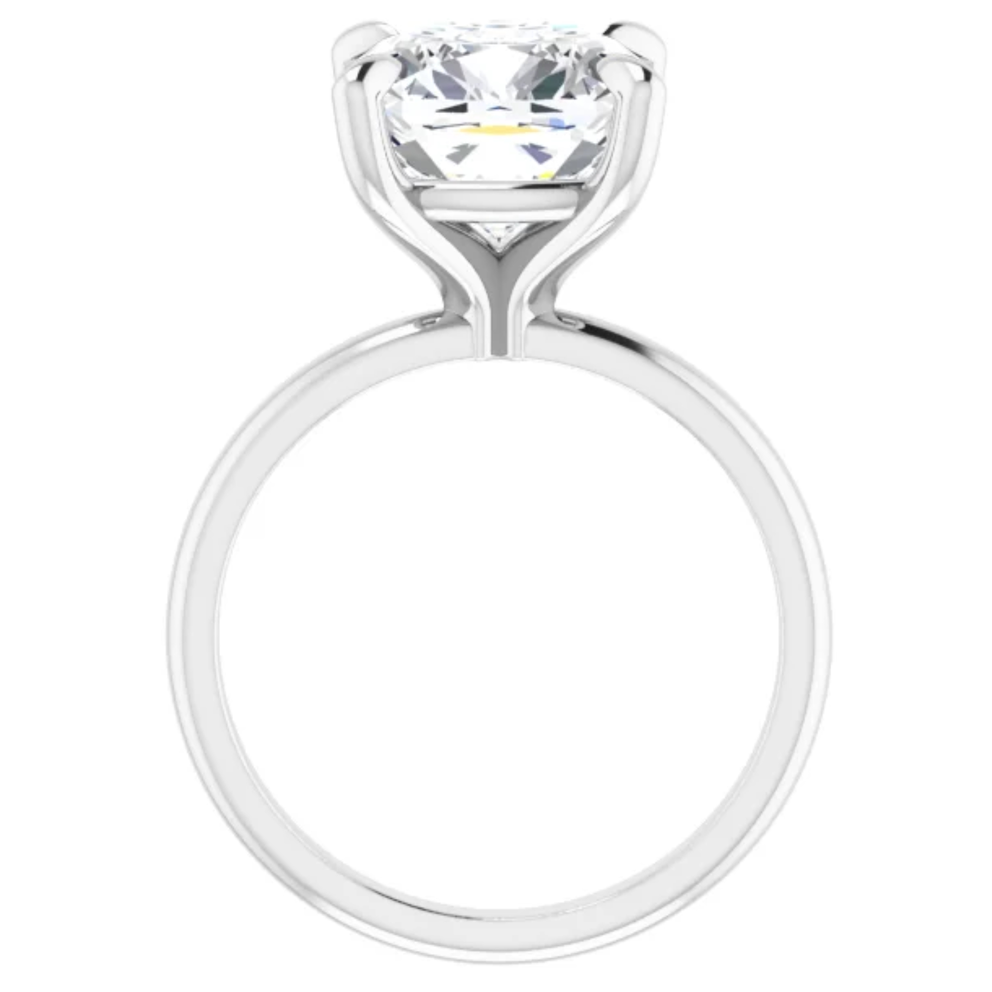 Unique 2 Carat Lab Grown Diamond Engagement Ring Cushion Cut 3 2 Carat Lab Grown Diamond Engagement Ring Cushion Solitaire
