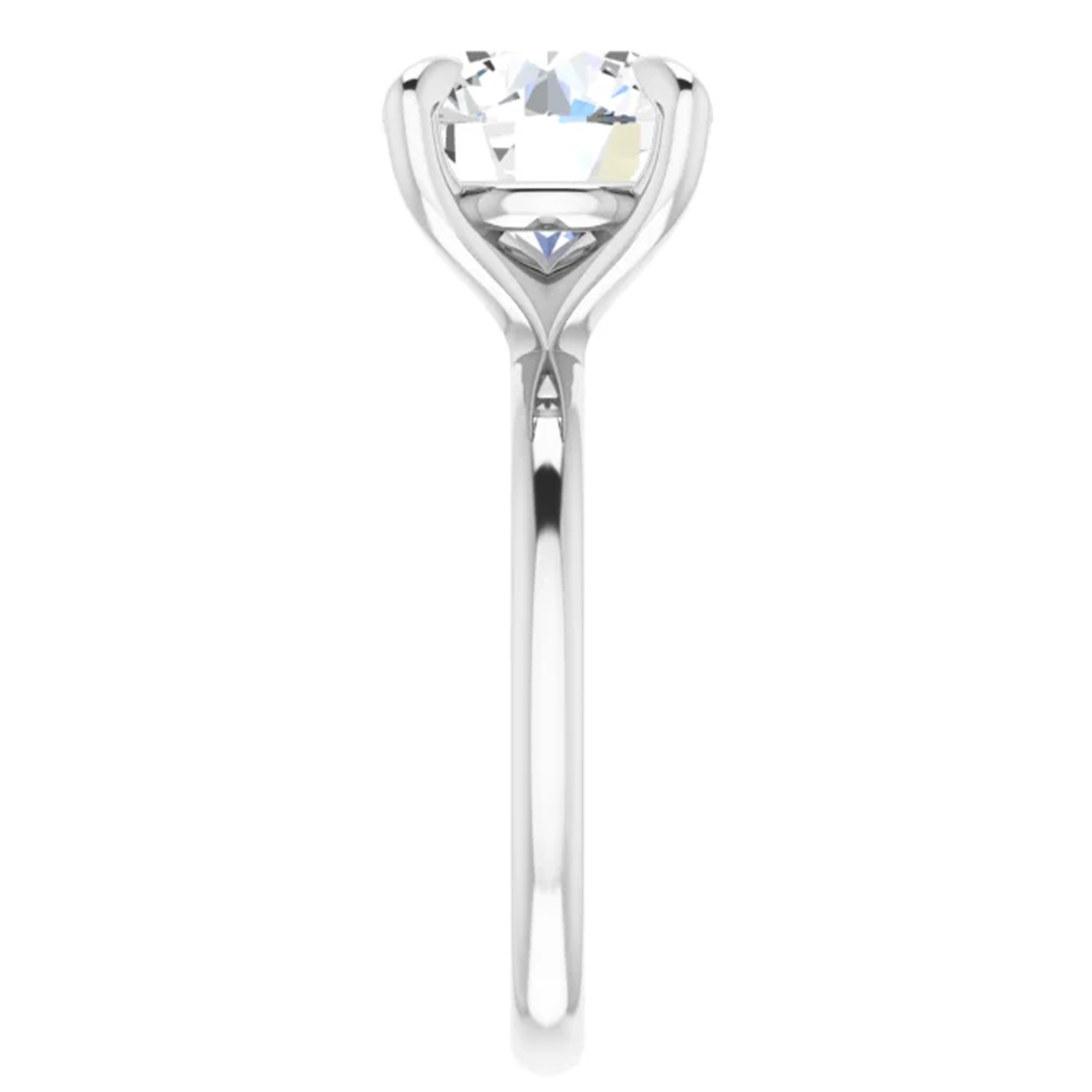 5 Carat Round lab Grown Diamond Engagement Ring 4 5 Carat Round lab Grown Diamond Engagement Ring - Image 4