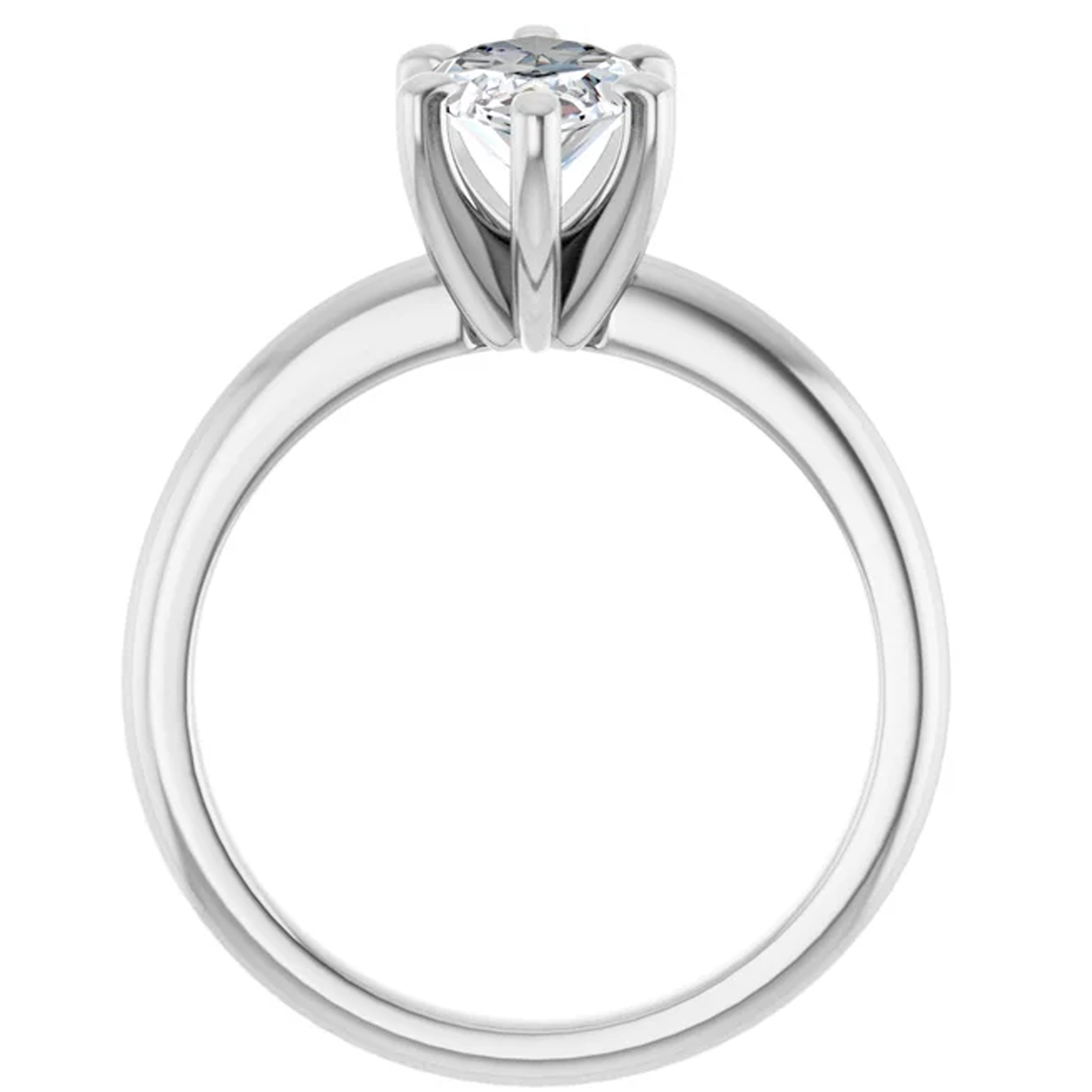 5 Carat Marquise Lab Grown Diamond Engagement Ring 3 5 Carat Marquise Lab Grown Diamond Engagement Ring - Image 3