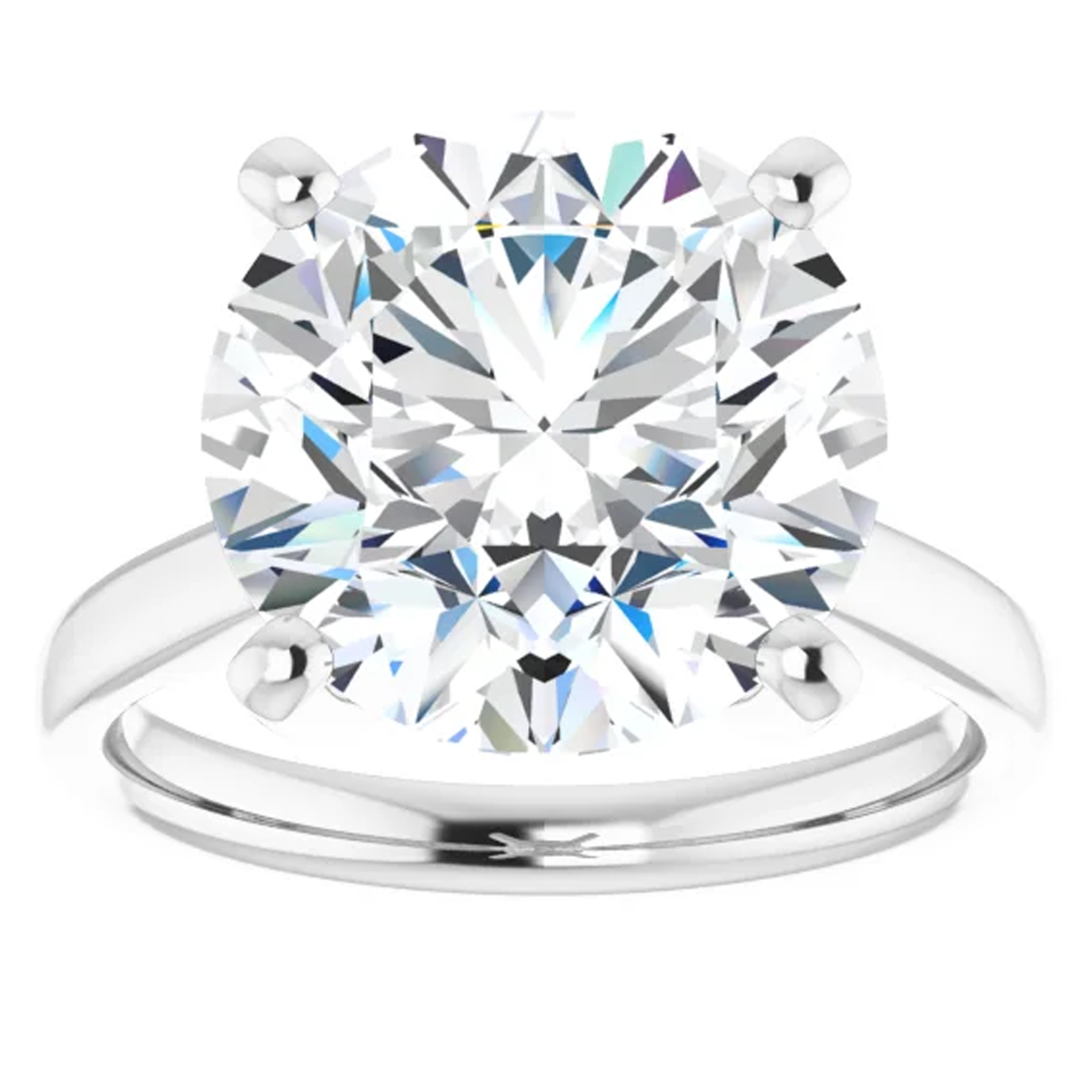 3 Carat Round Lab Grown Diamond Engagement Ring 2 3 Carat Round Lab Grown Diamond Engagement Ring - Image 2