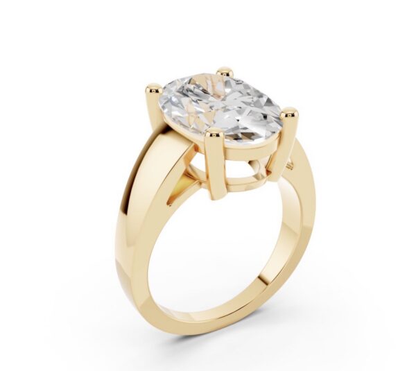 Deposit on 10k Gold Solitaire Engagement Ring Setting Only